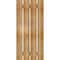 Ekena Millwork Spaced Board-n-Batten Shutters, Rough Sawn Western Red Cedar, 23W x 50H, PR RBS06S23X050RWR - alternate 3